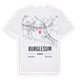 Burglesum karta t-shirt