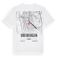 Dreibergen karta t-shirt