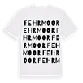 Fehrmoor ordlek t-shirt