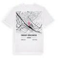 Findorff-Bürgerweide karta t-shirt