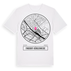 Findorff-Bürgerweide t-shirt – ekologisk bomull t-shirt från Pinshirt