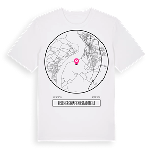 Fischereihafen (Stadtteil) t-shirt – ekologisk bomull t-shirt från Pinshirt