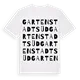 Gartenstadt Süd ordlek t-shirt