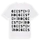 Geestemünde ordlek t-shirt