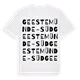 Geestemünde-Süd ordlek t-shirt