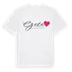 Gete hjärta t-shirt
