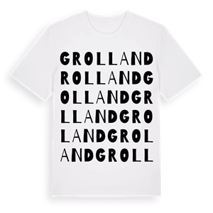 Grolland ordlek t-shirt – ekologisk bomull t-shirt från Pinshirt