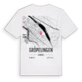 Gröpelingen karta t-shirt