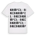 Gröpelingen ordlek t-shirt