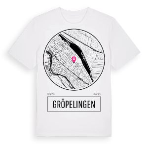 Gröpelingen t-shirt – ekologisk bomull t-shirt från Pinshirt