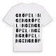 Gröpelingen ordlek t-shirt