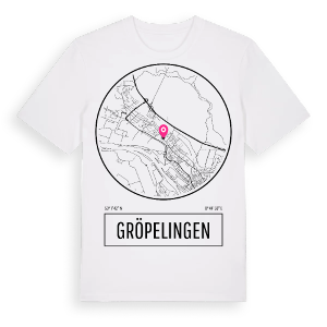 Gröpelingen t-shirt – ekologisk bomull t-shirt från Pinshirt