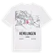 Hemelingen karta t-shirt