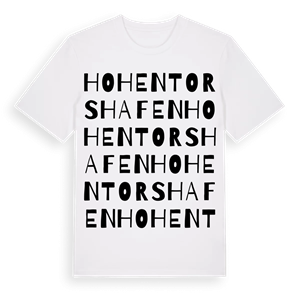 Hohentorshafen ordlek t-shirt – ekologisk bomull t-shirt från Pinshirt