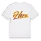 Horn baseball t-shirt