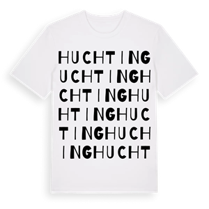 Huchting ordlek t-shirt – ekologisk bomull t-shirt från Pinshirt