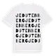 Jedutenberg ordlek t-shirt