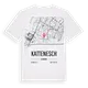 Kattenesch karta t-shirt