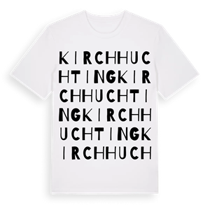 Kirchhuchting ordlek t-shirt – ekologisk bomull t-shirt från Pinshirt