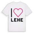 Jag älskar Lehe t-shirt stort tryck