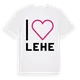 Jag älskar Lehe t-shirt stort tryck