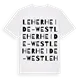 Leherheide-West ordlek t-shirt