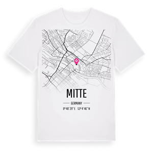 Mitte karta t-shirt – ekologisk bomull t-shirt från Pinshirt