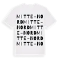Mitte-Nord ordlek t-shirt