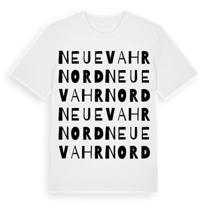 Neue Vahr Nord ordlek t-shirt – ekologisk bomull t-shirt från Pinshirt