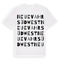 Neue Vahr Südwest ordlek t-shirt