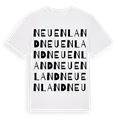 Neuenland ordlek t-shirt