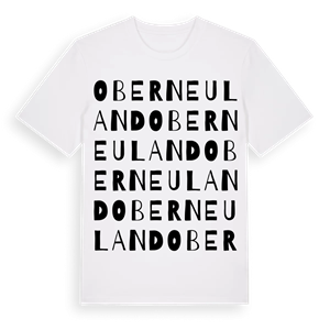 Oberneuland ordlek t-shirt – ekologisk bomull t-shirt från Pinshirt