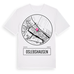 Oslebshausen t-shirt – ekologisk bomull t-shirt från Pinshirt
