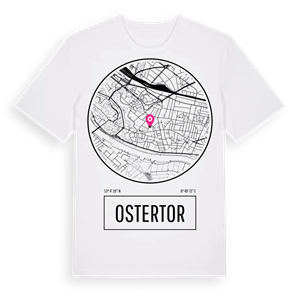 Ostertor t-shirt – ekologisk bomull t-shirt från Pinshirt