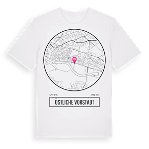 Östliche Vorstadt t-shirt – ekologisk bomull t-shirt från Pinshirt