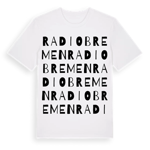 Radio Bremen ordlek t-shirt – ekologisk bomull t-shirt från Pinshirt