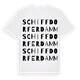 Schiffdorferdamm ordlek t-shirt