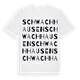 Schwachhausen ordlek t-shirt