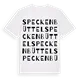 Speckenbüttel ordlek t-shirt