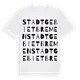 Stadtgebiet Bremen ordlek t-shirt
