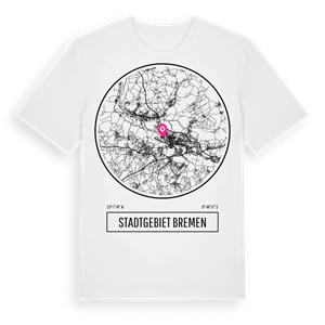 Stadtgebiet Bremen t-shirt – ekologisk bomull t-shirt från Pinshirt