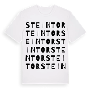 Steintor ordlek t-shirt – ekologisk bomull t-shirt från Pinshirt