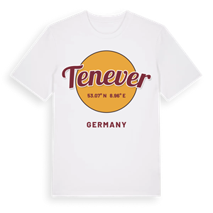 Tenever cirkel t-shirt – ekologisk bomull t-shirt från Pinshirt