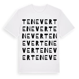Tenever ordlek t-shirt – ekologisk bomull t-shirt från Pinshirt
