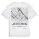 Utbremen karta t-shirt