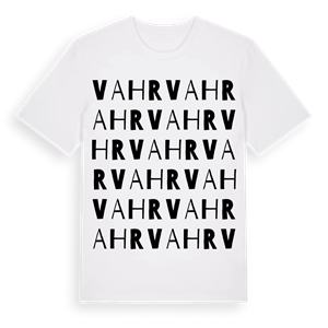 Vahr ordlek t-shirt – ekologisk bomull t-shirt från Pinshirt