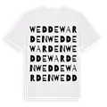 Weddewarden ordlek t-shirt