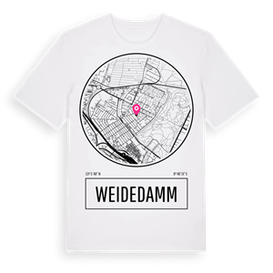 Weidedamm t-shirt – ekologisk bomull t-shirt från Pinshirt