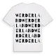 Werderland ordlek t-shirt