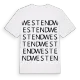 Westend ordlek t-shirt